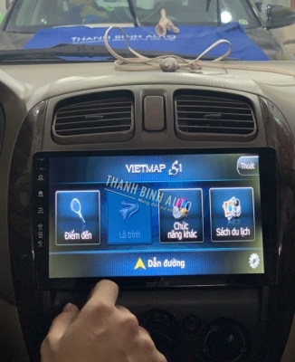 Lắp màn hình Android Kovar T1 cho xe FORD LASER